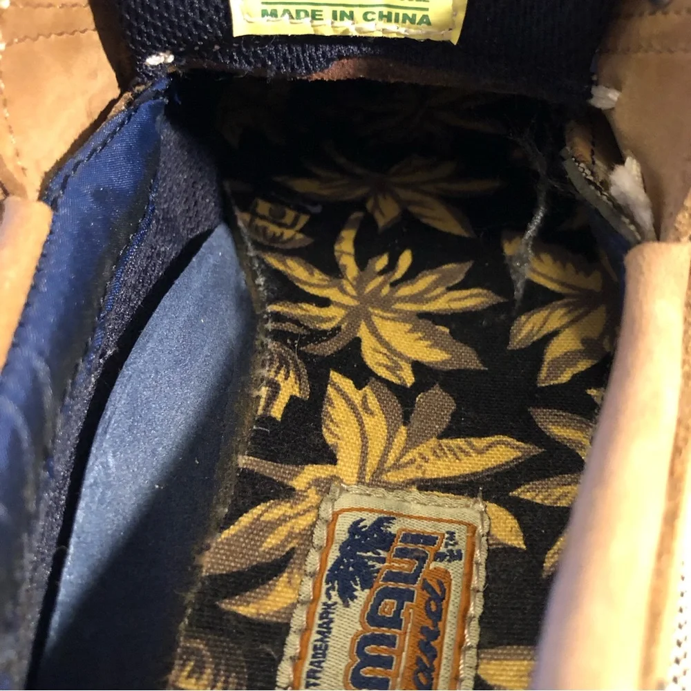 Old Maui Brand Boat Shoes